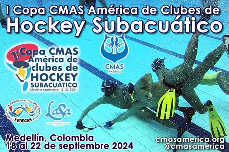 I Copa CMAS América de Clubes de Hockey Subacuático 2024. Medellín, Colombia 🇨🇴