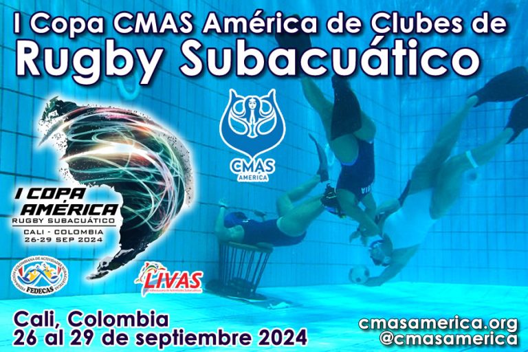 I Copa CMAS América de Clubes de Rugby Subacuático 2024. Cali, Colombia 🇨🇴